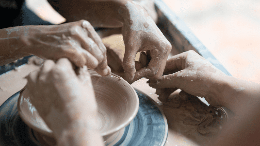 pottery making an example of a day off in the life of a field engineer