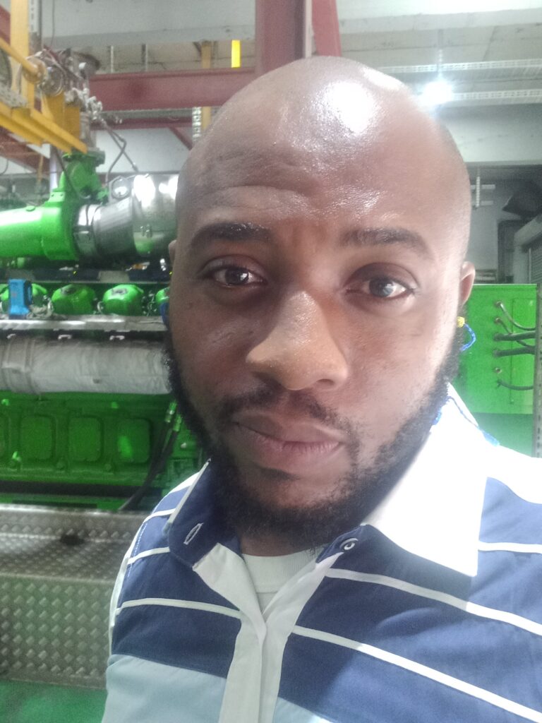 Kelechi Amadi, gas power generation sales engineer