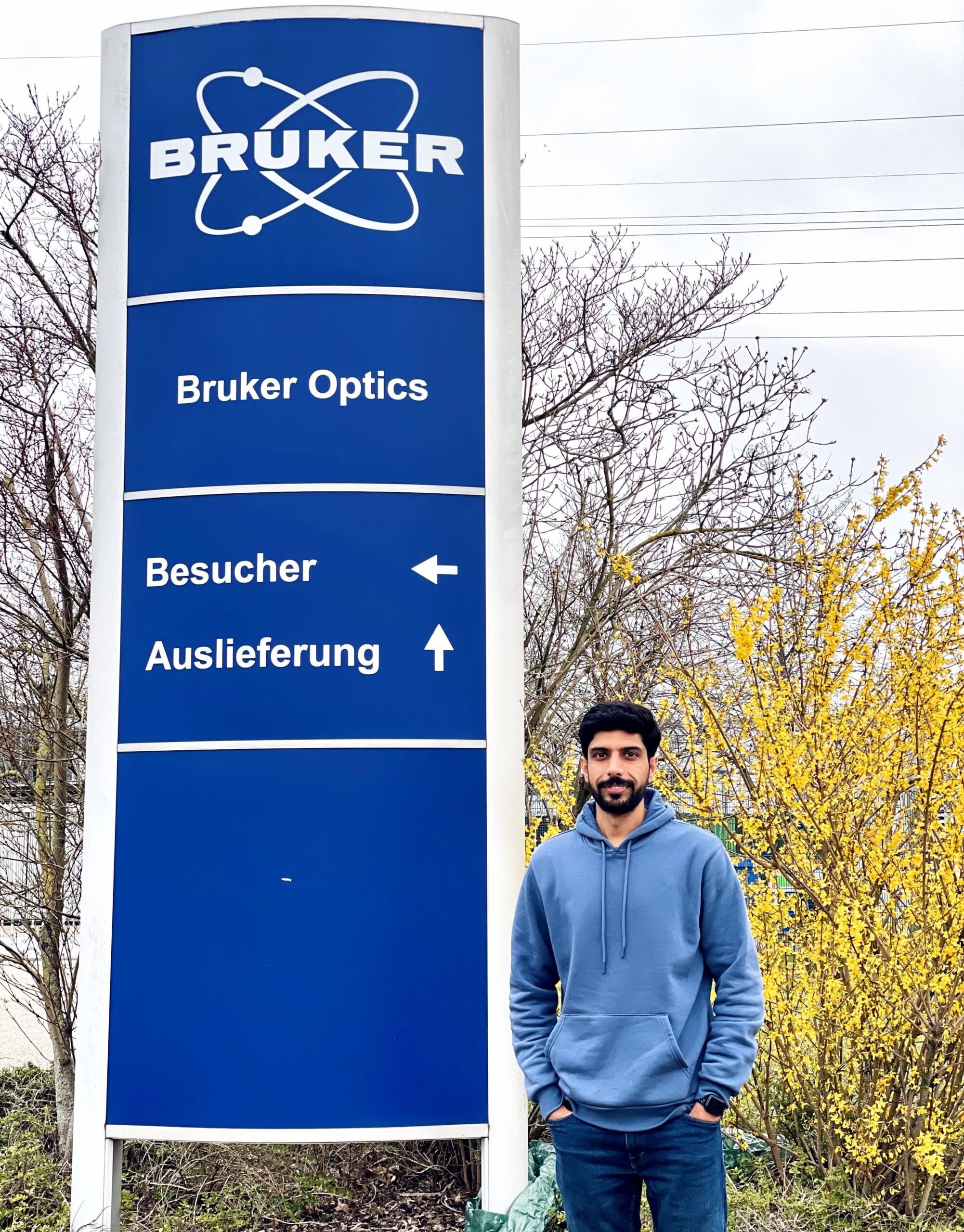 Ahmed Saad Chromatography Field Service Engineer at Bruker Optics training