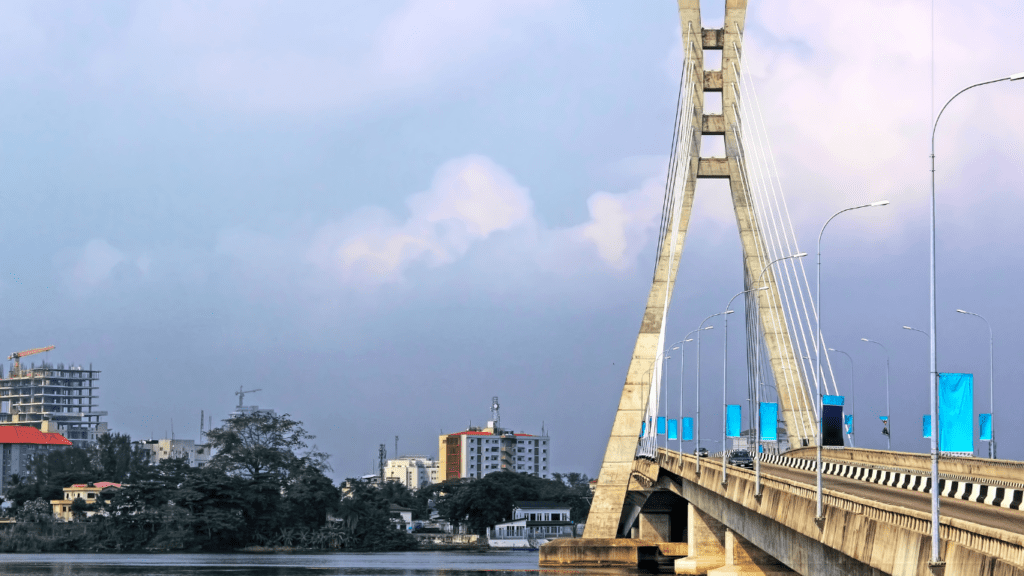 Nigeria Lagos Lekki-Ikoyi bridge