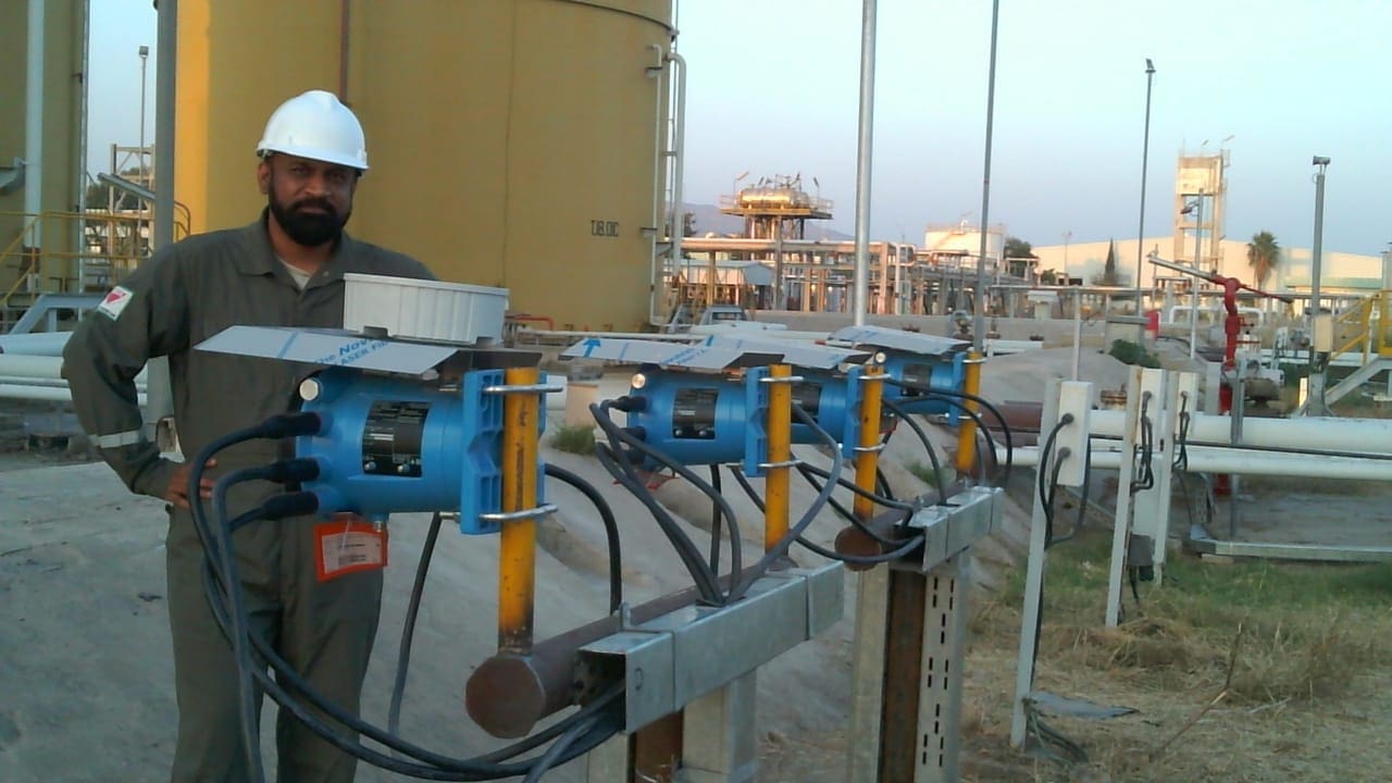 Zubair A Mazari Lead Field Service Engineer in Instrumentation on site